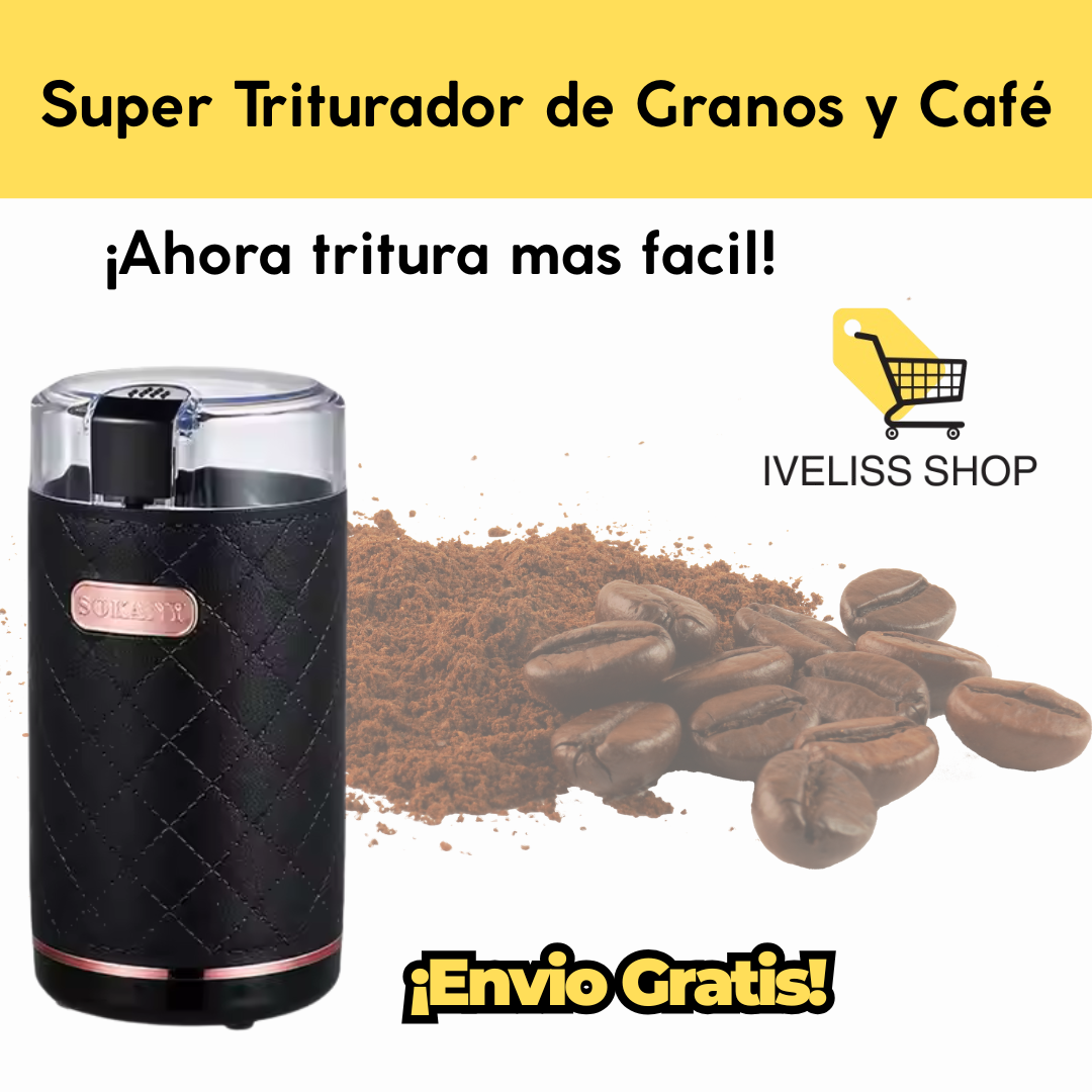 Super Triturador de Granos y Café
