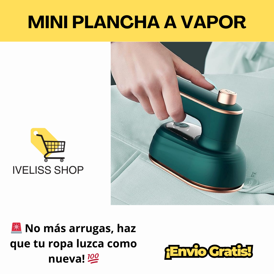 MINI PLANCHA A VAPOR
