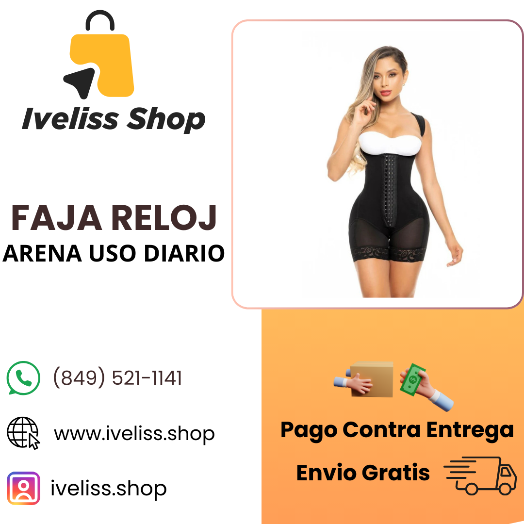 FAJA RELOJ DE ARENA USO DIARIO