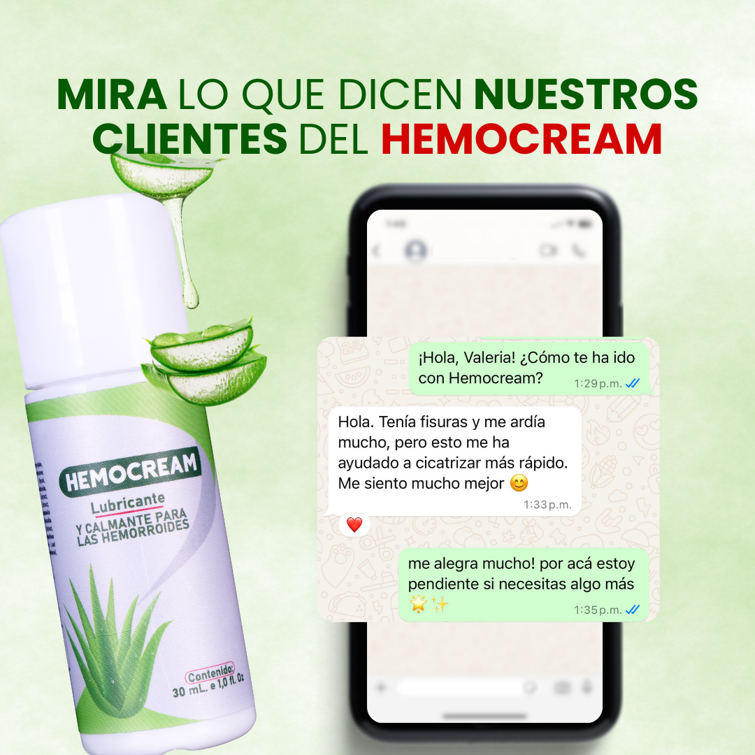 HEMOCREAM-¡Di adiós a las hemorroides! 💪