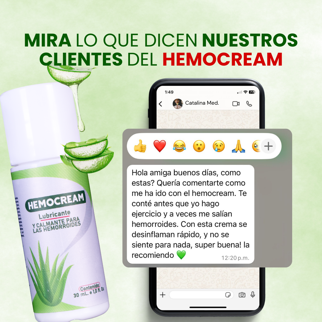 HEMOCREAM-¡Di adiós a las hemorroides! 💪