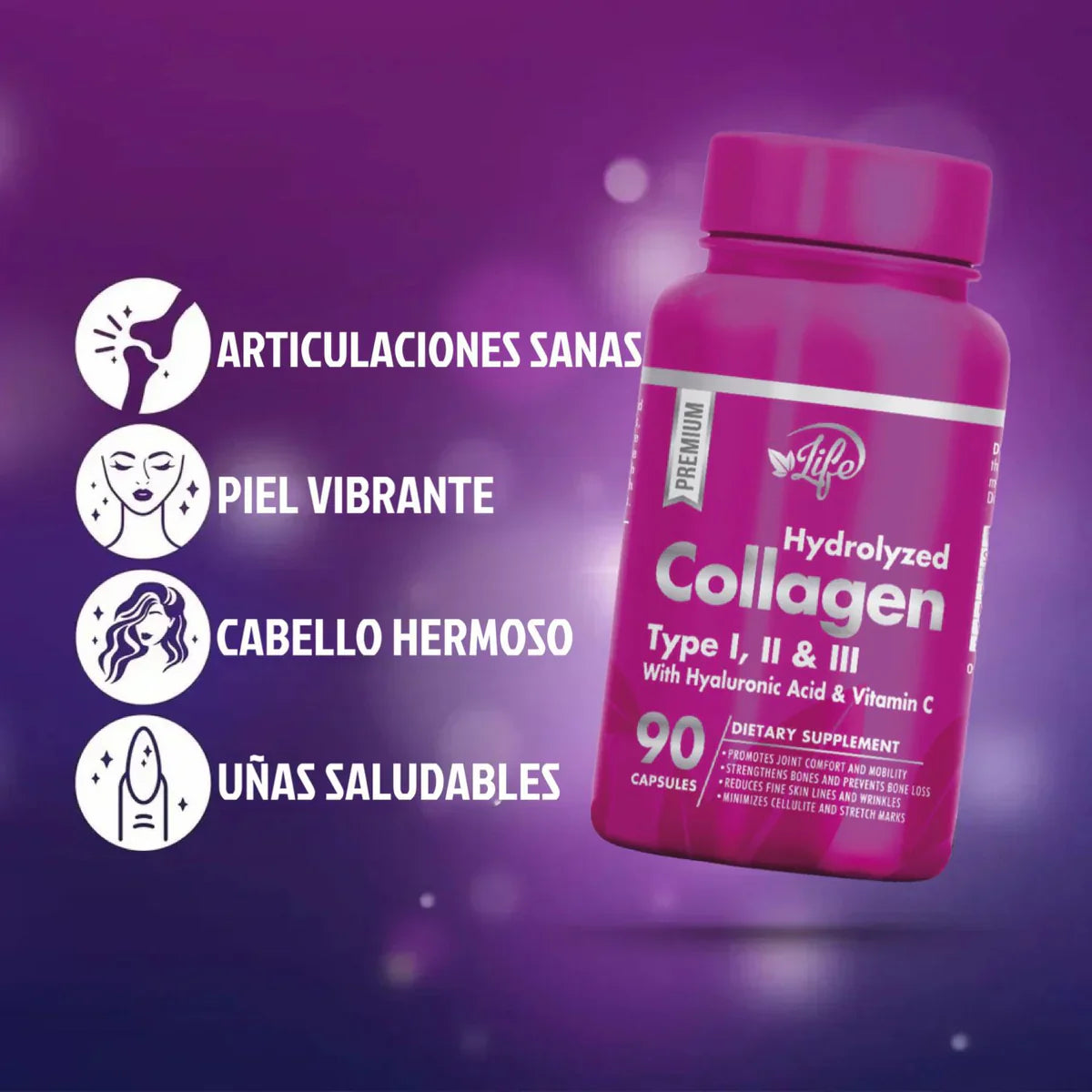 COLAGENO HIDROLIZADO 90 CAPSULAS