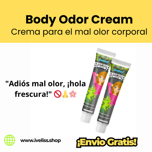 Body Odor Cream-Crema para el mal olor corporal