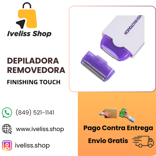 DEPILADORA REMOVEDOR DE VELLO FINISHING TOUCH