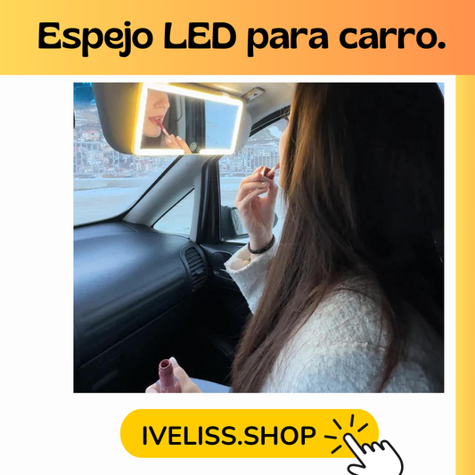 ESPEJO LED PARA CARRO