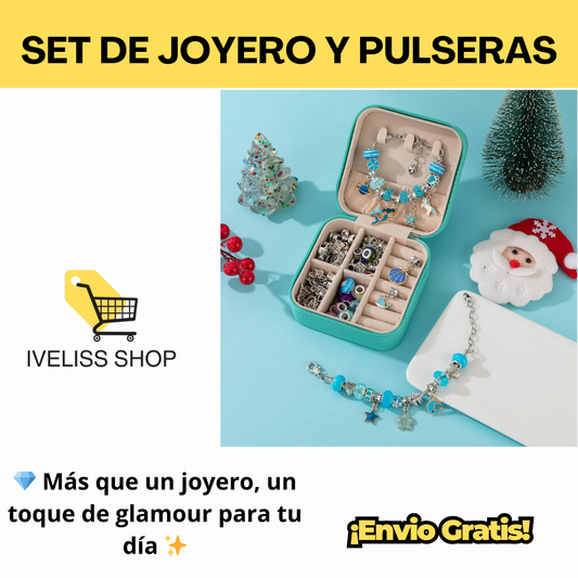 SET DE JOYERO Y PULSERAS