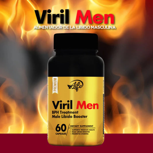 VirilMen - 60 Cápsulas: Apoyo Natural para el Bienestar Masculino